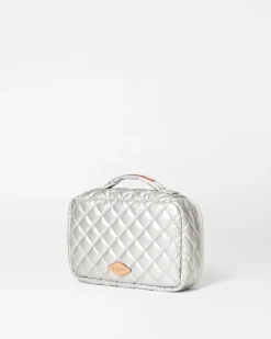 MZ Wallace Metro|Fitness|Travel Cosmetic Set MatteSilver