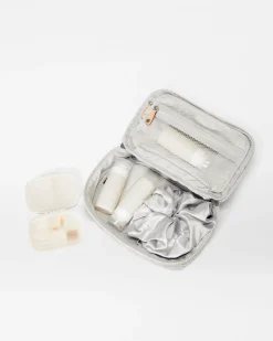 MZ Wallace Metro|Fitness|Travel Cosmetic Set MatteSilver