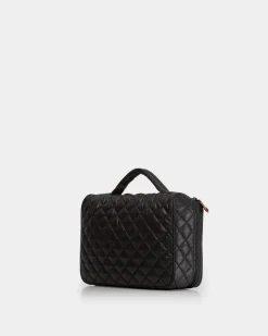 MZ Wallace Metro|Accessories|Zip Round Cosmetic BlackRec